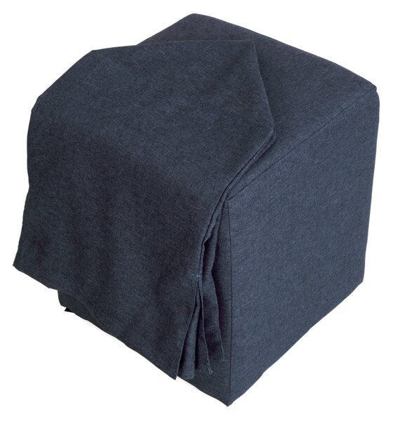 Cube puff huzat S80 - kék szövet