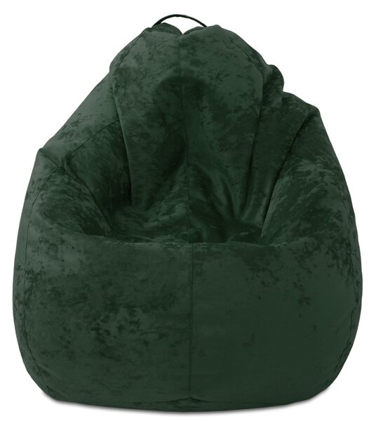 Mara babzsákfotel - E57 szövet - zöld - 200 liter