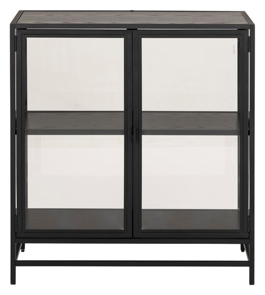 Seaford fekete tálalószekrény, 77 x 86 cm - Actona