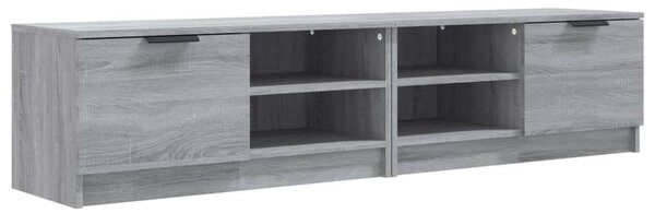 2 db Sonoma Szürke Fa TV-szekrény - 80x35x36,5 cm