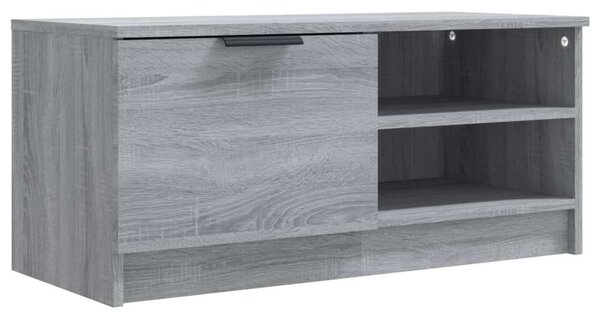 2 db Sonoma Szürke Fa TV-szekrény - 80x35x36,5 cm