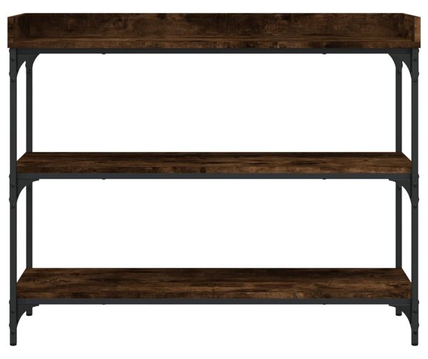 Sonoma tölgy színű tálalóasztal polcokkal 100 x 30 x 80 cm