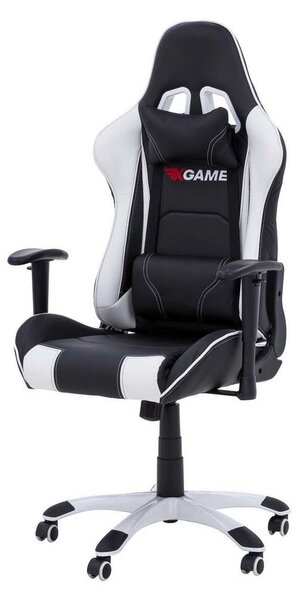 Zuma Line Gaming szék fekete/fehér ZL0256