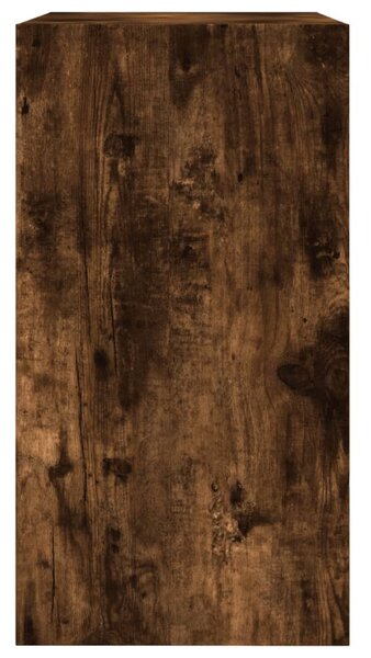 Füstös tölgy színű szerelt fa cipőszekrény 60 x 34 x 63,5 cm