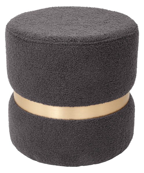 Ring puff - arany gyűrű - T03 szürke szövet