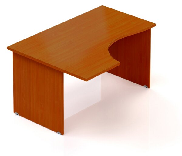 Visio ergonomikus asztal 140 x 100 cm, bal, cseresznye