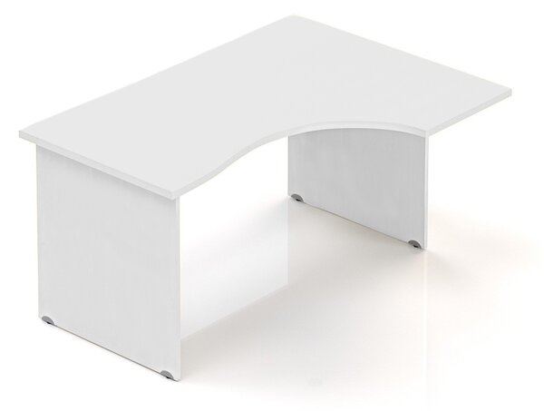 Visio ergonomikus asztal 140 x 100 cm, jobb, fehér