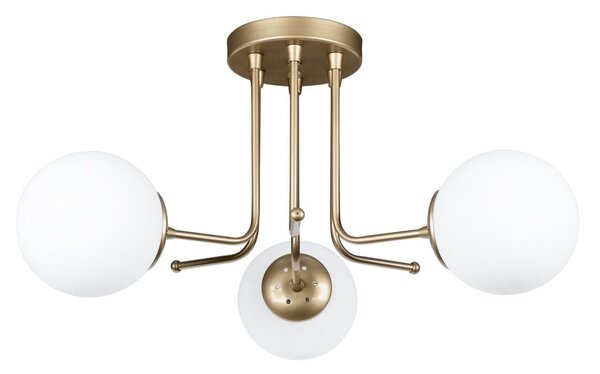 Star aranyszínű mennyezeti lámpa, magasság 34 cm - Squid Lighting