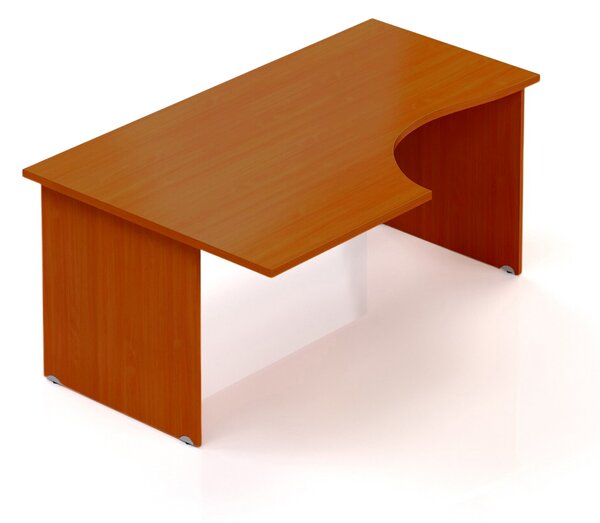 Visio ergonomikus asztal 160 x 100 cm, bal, cseresznye