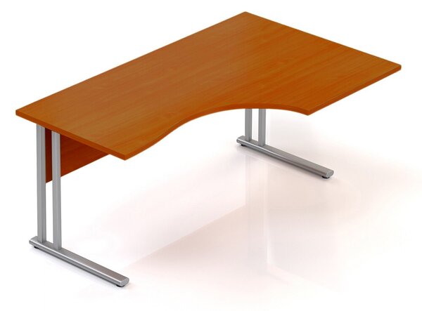 Visio ergonomikus asztal 160 x 100 cm, jobb, cseresznye