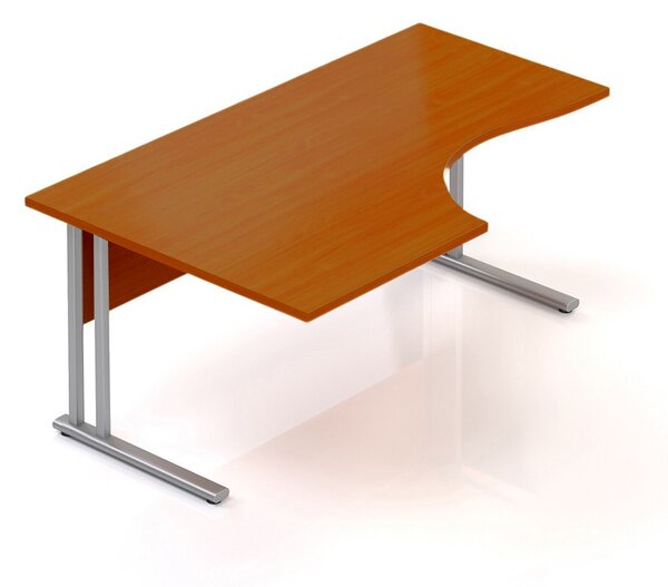 Visio ergonomikus asztal 160 x 100 cm, bal, cseresznye