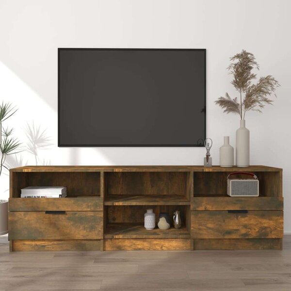 Modern TV-szekrény - Füstös Tölgy - 150cm