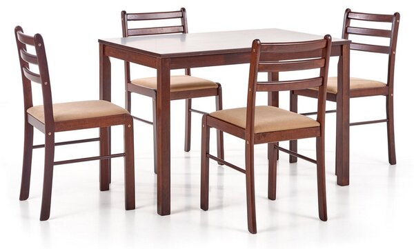 Étkezőgarnitúra Starter 4+1, wenge