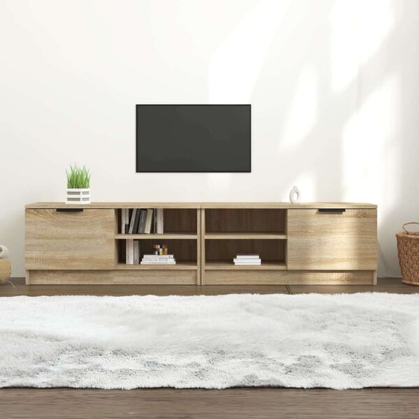 VidaXL Sonoma Tölgyfa TV-szekrény Szett - 2 db, 160cm