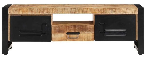 VidaXL tömör mangófa TV-szekrény 120 x 30 x 40 cm