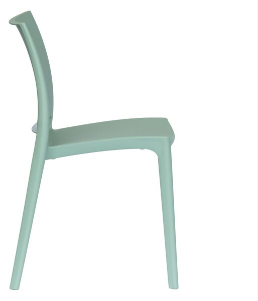 REST irodai tárgyalószék - menta színű