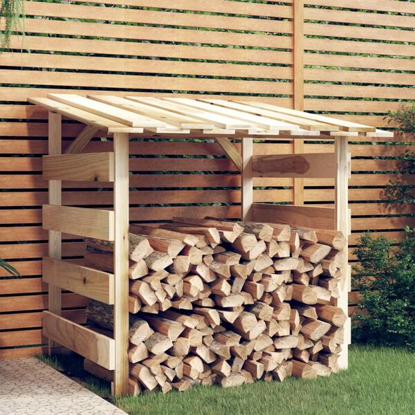 Impregnált fenyőfa pergola tetővel 100 x 90 x 100 cm