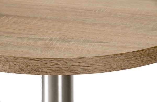 ARP176 kávézó bárasztal, átmérő 68 cm, sonoma tölgy
