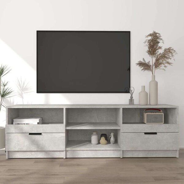 VidaXL TV-szekrény - Beton Szürke - 150cm
