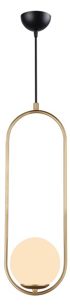 Arch aranyszínű függőlámpa, magasság 146 cm - Squid Lighting