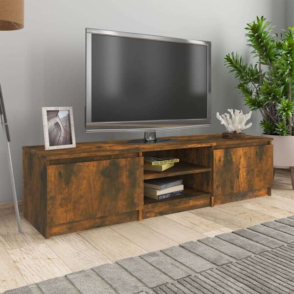 Modern TV Szekrény - Füstös Tölgy - 140cm