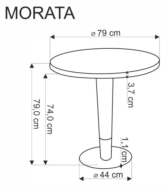 Morata étkezőasztal