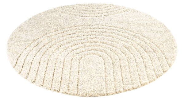 Norwalk Fergus krémfehér szőnyeg, ø 160 cm - Mint Rugs