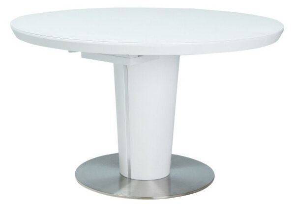 Orbit étkezőasztal, átmérő 120 cm, fehér