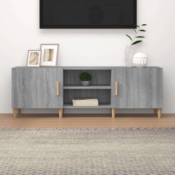Sonoma Szürke TV Szekrény - 150x30x50 cm