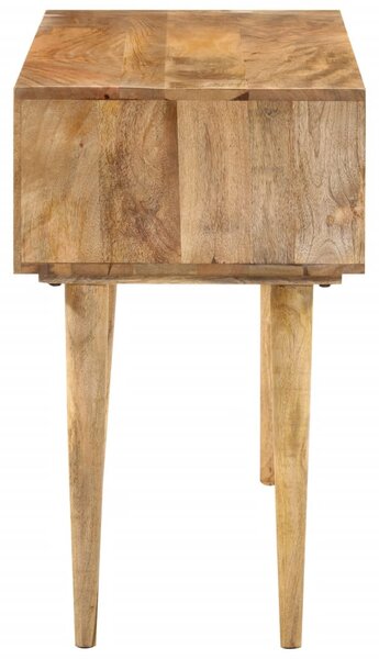 Tömör mangófa íróasztal fiókokkal 110 x 47 x 76 cm