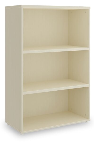 SimpleOffice közepes szekrény 80 x 40 x 120 cm, nyír