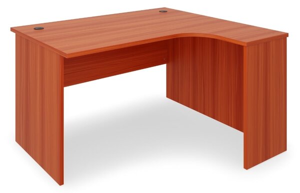 SimpleOffice ergonomikus asztal 140 x 120 cm, jobb, cseresznye