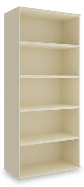 SimpleOffice magas szekrény 80 x 40 x 180 cm, nyír