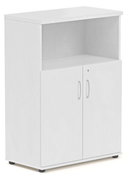 Visio közepes szekrény 80 x 38,5 x 113 cm, fehér