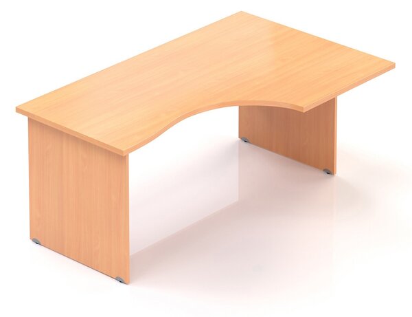 Visio ergonomikus asztal 160 x 100 cm, jobb, bükkfa