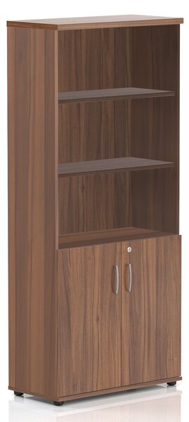 Visio magas szekrény 80 x 38,5 x 183,5 cm, dió