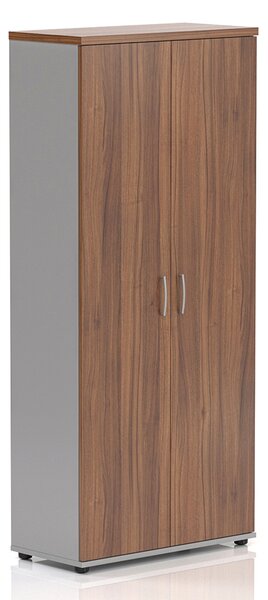 Magas szekrény Visio LUX 80 x 38,5 x 183,5 cm, dió