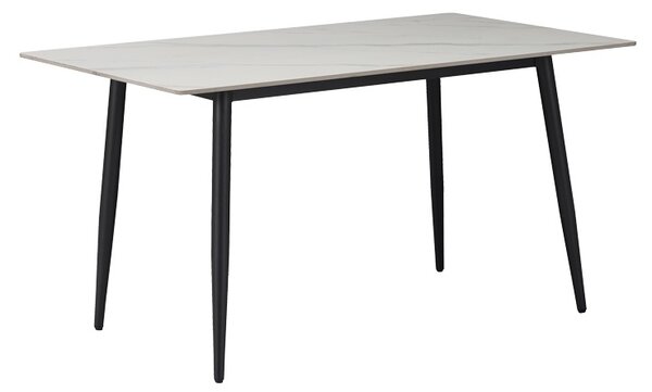 Asztal és szék szett, 5 darabos, Azori-Gustas, antracit, 120x60x75 cm