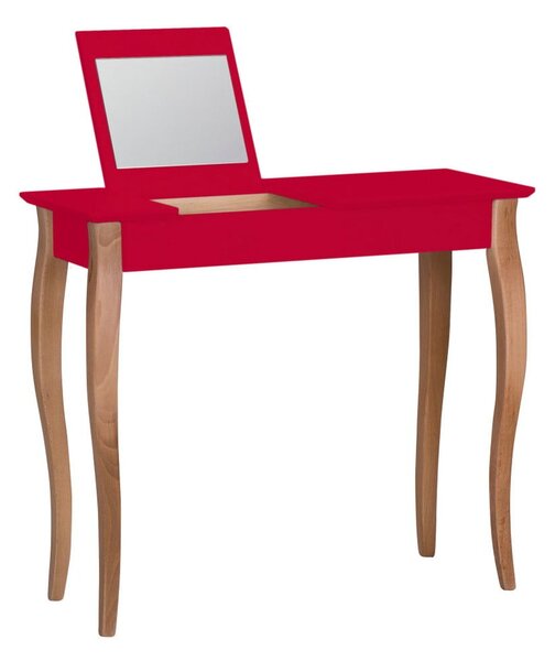 Lillo piros fésülködőasztal tükörrel, szélessége 85 cm - Ragaba
