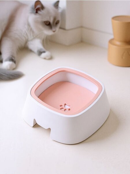 Sinsay - Ne öntözd ki tál kutyáknak és macskáknak lebegő panellel - pasztellpink