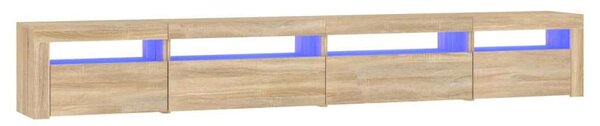 VidaXL LED-es TV Szekrény Sonoma Tölgy - 270 cm