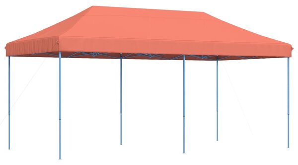 Terrakotta összecsukható felugró rendezvénysátor 580x292x315 cm