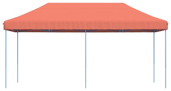 Terrakotta összecsukható felugró rendezvénysátor 580x292x315 cm