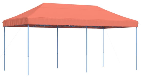 Terrakotta összecsukható felugró rendezvénysátor 580x292x315 cm