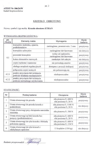 Ethan forgószék