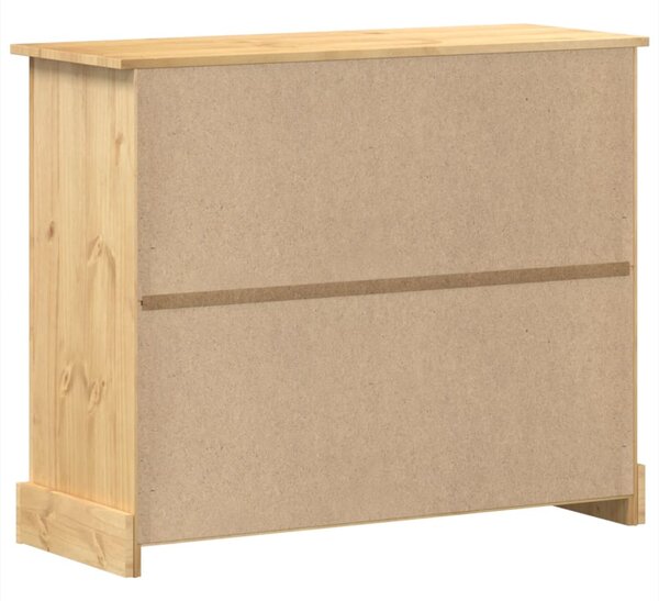 Corona tömör fenyőfa komód 110x43x91 cm