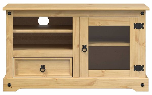 Corona tömör fenyőfa TV-szekrény 100 x 45 x 58 cm