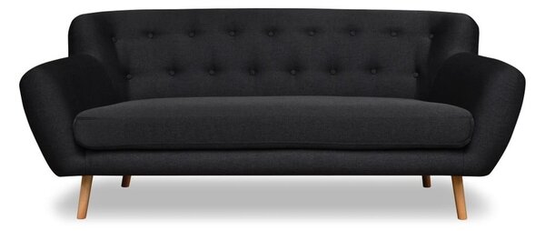 London antracitszürke kanapé, 192 cm - Cosmopolitan design