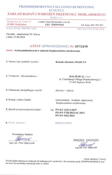 Marcus forgószék