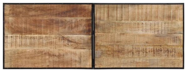 Tömör nyers mangófa bárasztal 150 x 55 x 107 cm